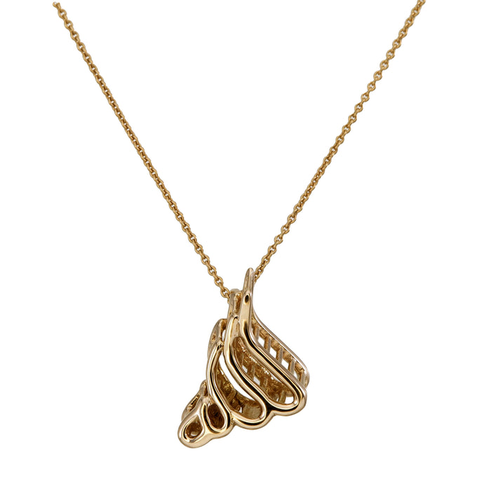 Allah Necklace in 18K Yellow Gold